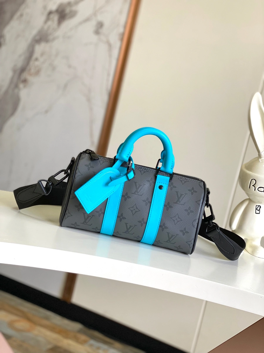 LV Keepall Bandoulière 25 Monogram 斜挎旅游旅行手袋-M11645 10 LV M11645 18