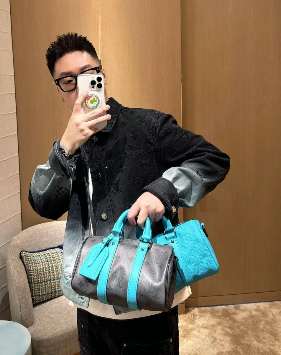 LV Keepall Bandoulière 25 Monogram 斜挎旅游旅行手袋-M11645 5 LV M11645 5