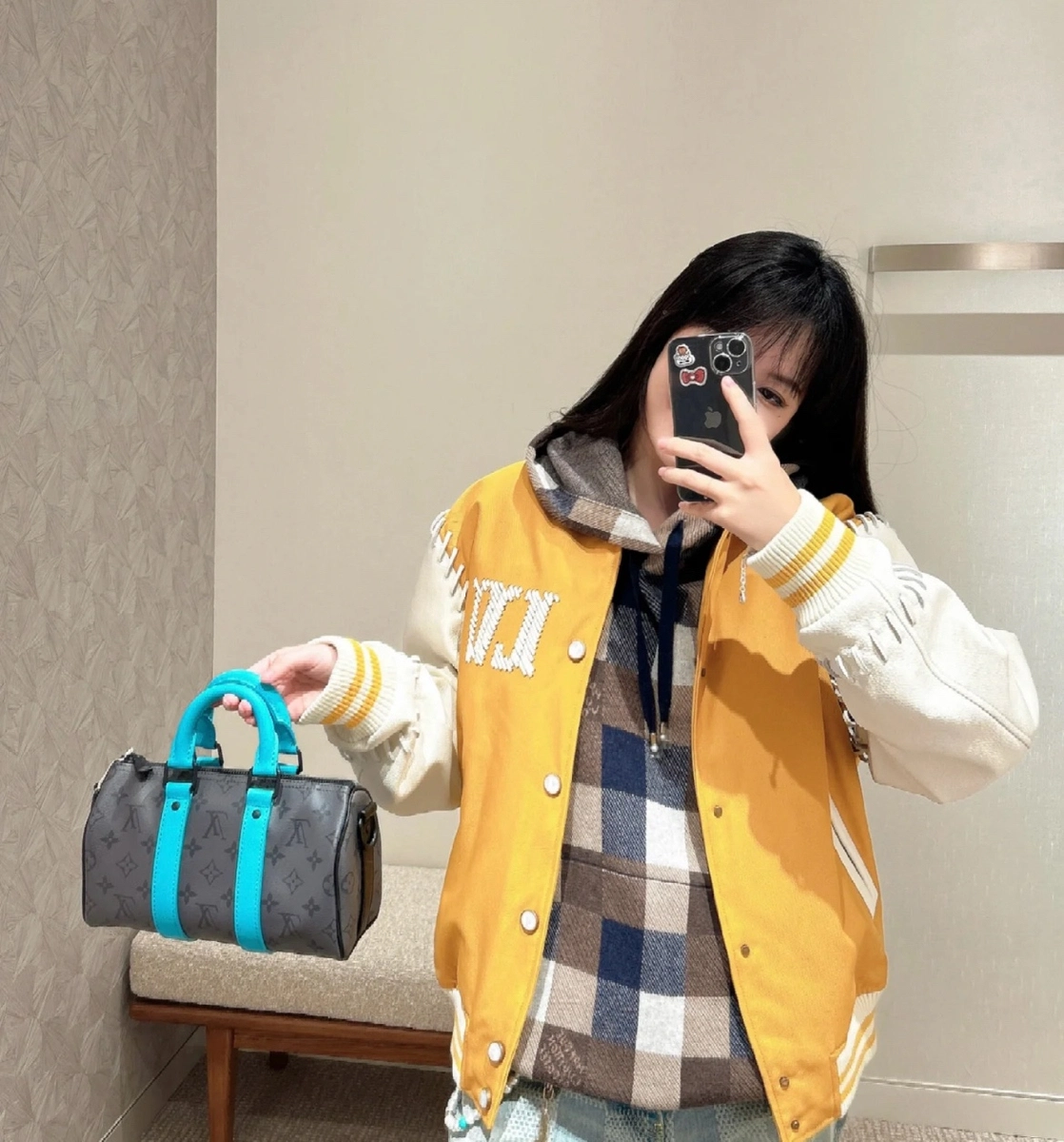 LV Keepall Bandoulière 25 Monogram 斜挎旅游旅行手袋-M11645 3 LV M11645 7