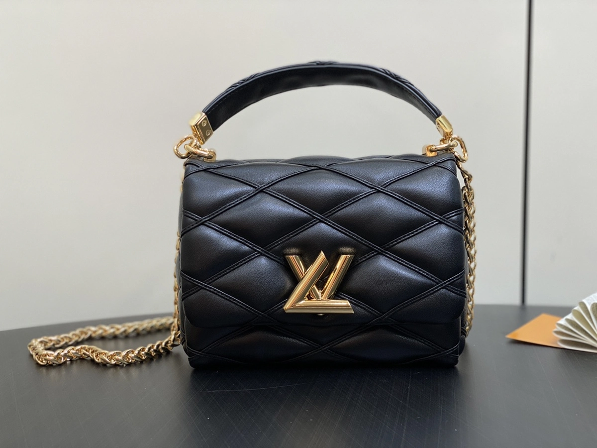 LV 2024 秋冬時裝秀系列GO-14 PM Malletage 斜挎鏈條包 手袋-M12004 10 LV M12004 12