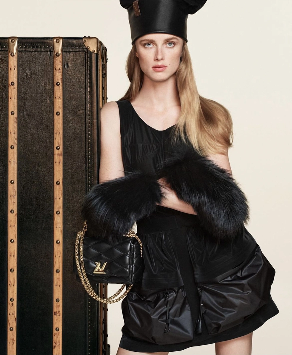 LV 2024 秋冬時裝秀系列GO-14 PM Malletage 斜挎鏈條包 手袋-M12004 4 LV M12004 16