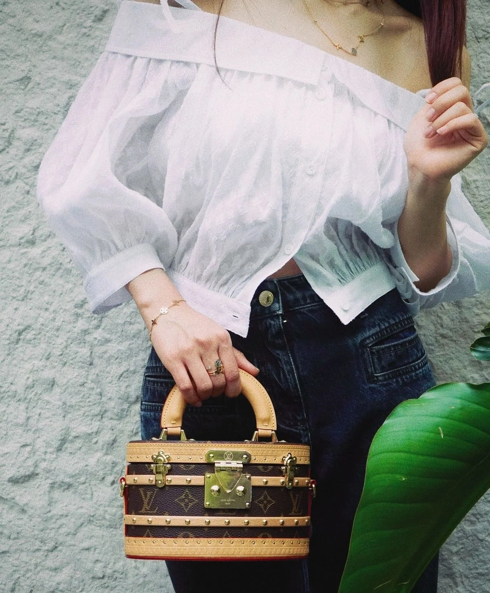 LV Ellis Monogram 盒子 化妝包 手袋-M24843 12 LV M24843 18