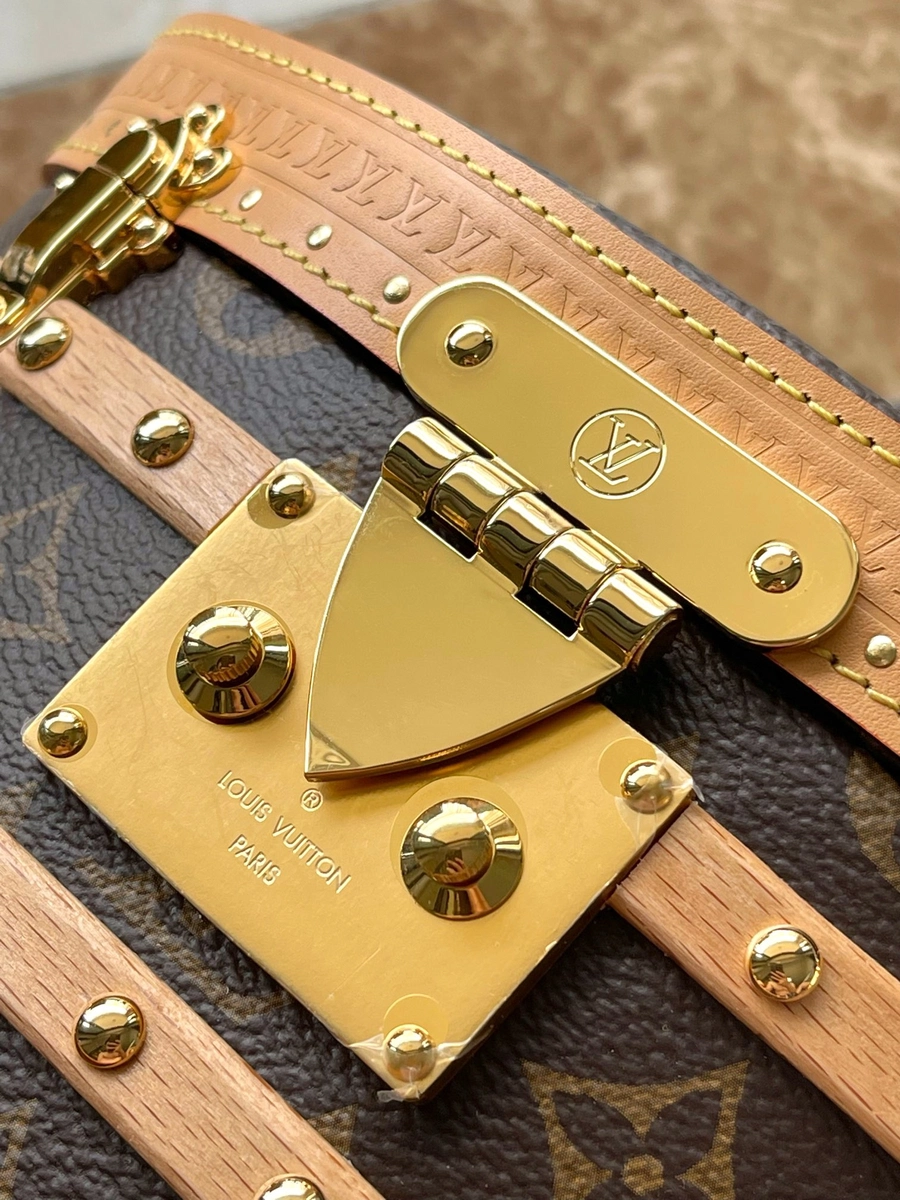 LV Ellis Monogram 盒子 化妝包 手袋-M24843 20 LV M24843 5