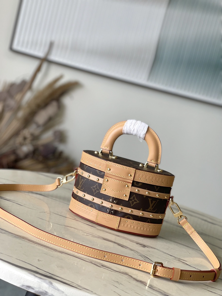 LV Ellis Monogram 盒子 化妝包 手袋-M24843 18 LV M24843 7