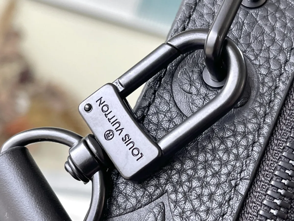 LV Handle Soft Trunk 黑色壓花男士手袋-M59163 7 bags 1125242120576