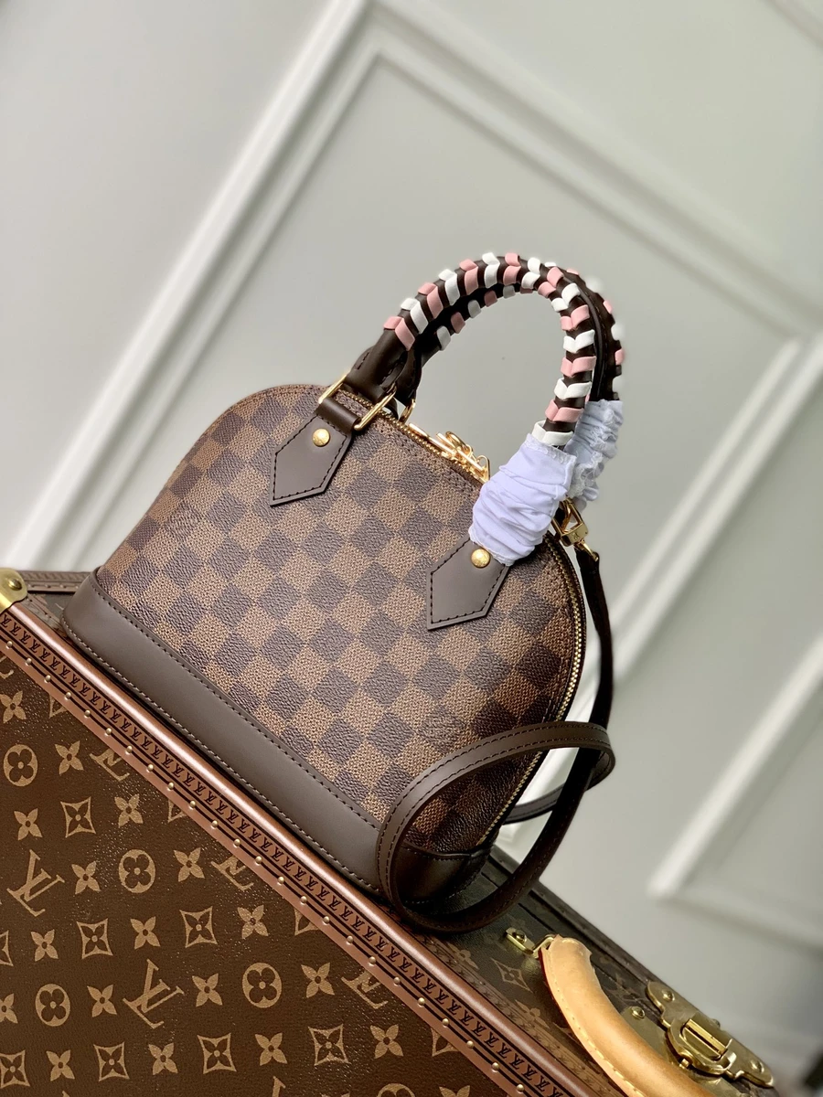 LV Alma BB 棋盤 波斯頓 保齡球包 -N40447 2 shopbag 221120241129191