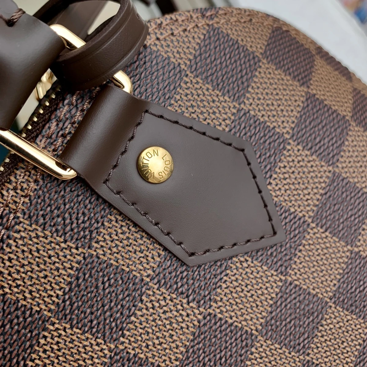 LV Alma BB 棋盤 波斯頓 保齡球包 -N40447 7 shopbag 221120241129205