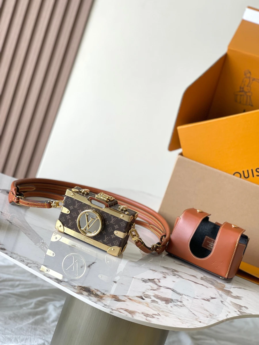 LV Pic Trunk Monogram 相機包-M47116 7 shopbag 2611202413025020