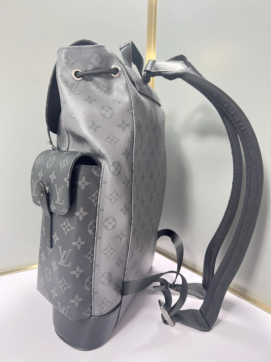 LV Christopher MM 男士印花拼色背囊-M45419 12 shopbag 2711202415254512