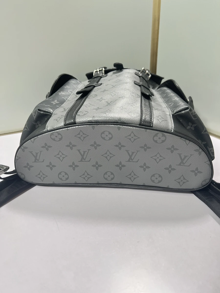 LV Christopher MM 男士印花拼色背囊-M45419 14 shopbag 2711202415254613