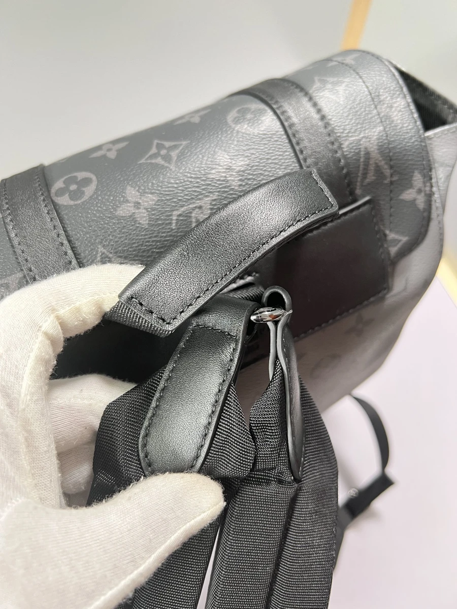 LV Christopher MM 男士印花拼色背囊-M45419 17 shopbag 2711202415254717