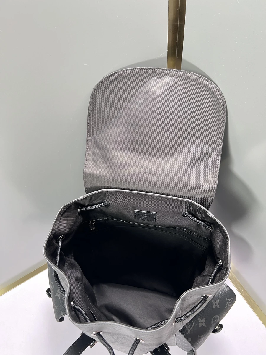 LV Christopher MM 男士印花拼色背囊-M45419 18 shopbag 2711202415254718