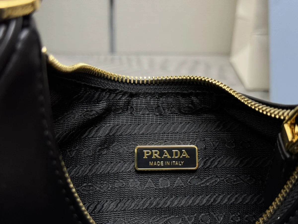 Prada Triangle 1BC204 PM黑色皮革手提手袋 10 TfUBLqCXyrdw9KirBbC4