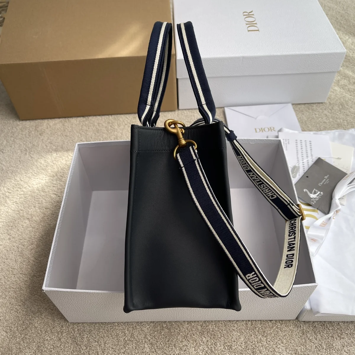 Dior Book 海軍藍托特手袋PM-M1325 3 DXBDhdWr0K5vRmvKeWQb