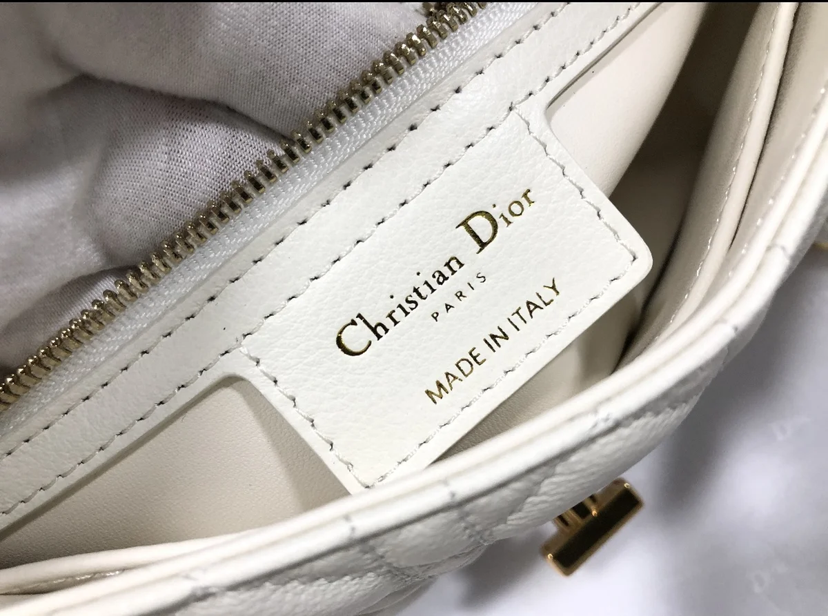 Dior Caro 象牙色 小牛皮斜孭袋MM-M9242 10 Kzjqg8XUoH g o Uetu