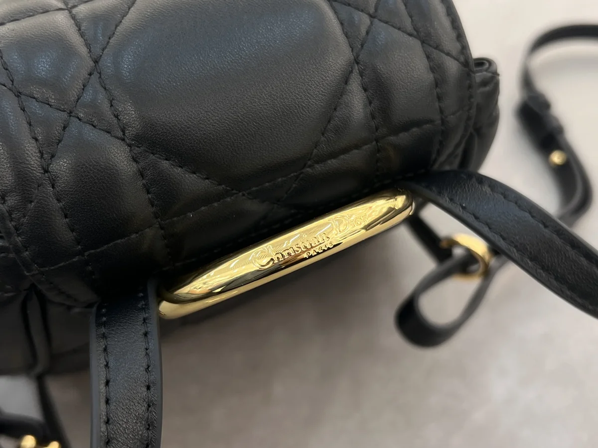 Dior Caro 黑色背囊PM-M6302 8