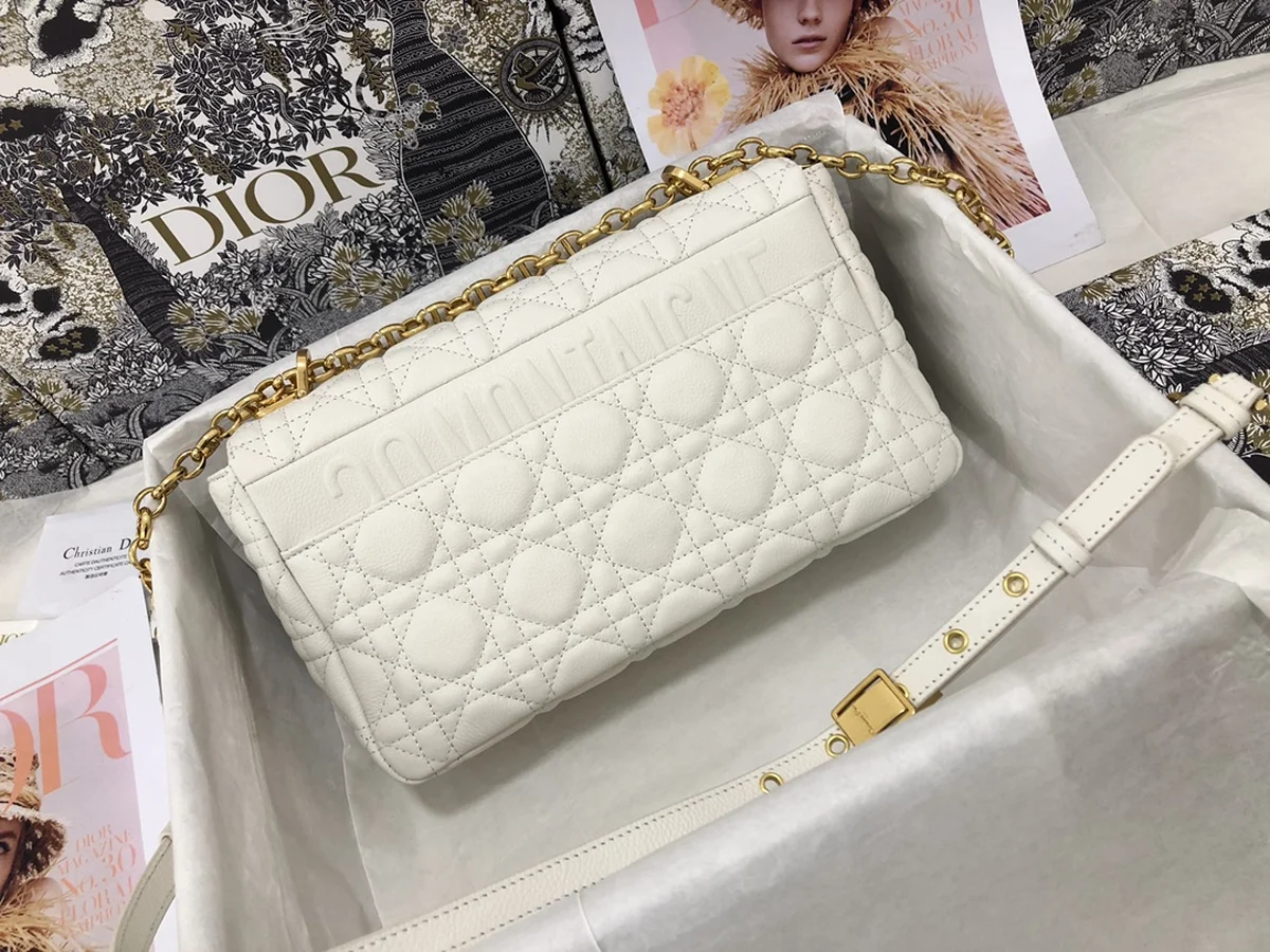 Dior Caro 象牙色 小牛皮斜孭袋MM-M9242 3 ny5s7FFFjdWb0v4XXvAJ