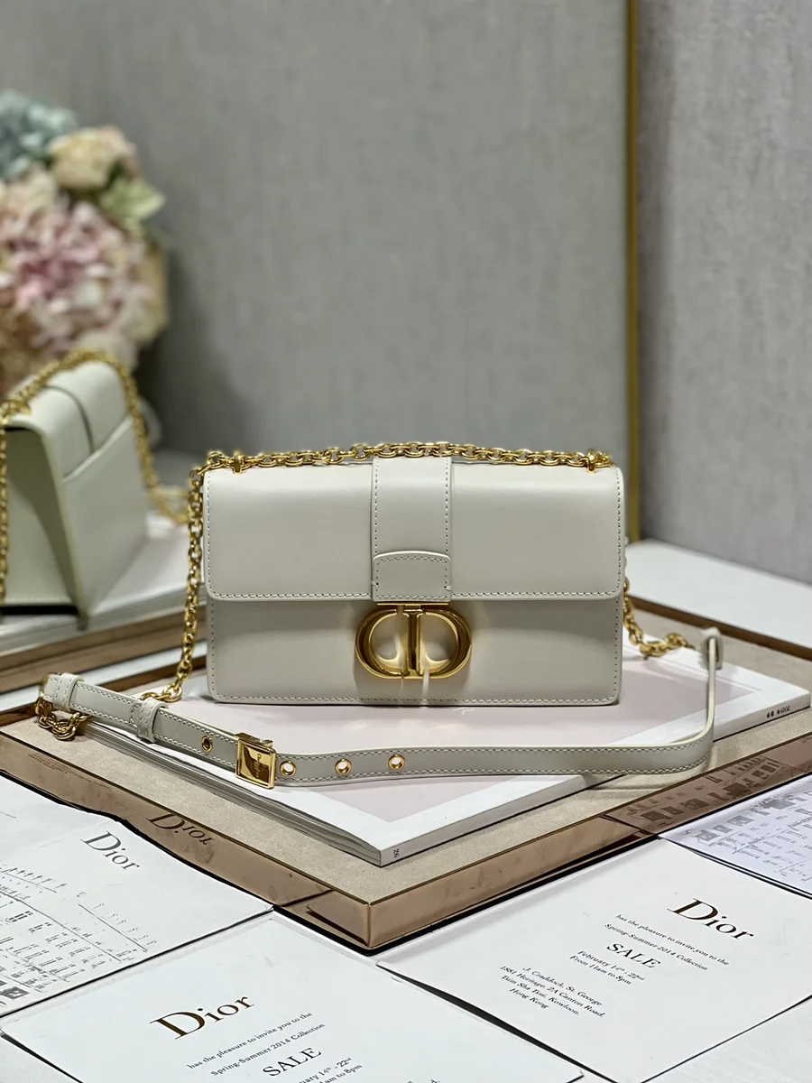 Dior Montaigne 奶白 小牛皮斜孭袋PM-M9334 2 sNNKNu7HmKLIuMdwHCPe