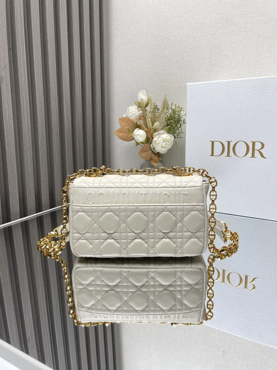 Dior Caro 象牙 小牛皮斜孭袋PM-M9241 3 tTPSX 72qKCj1S6VlpFi